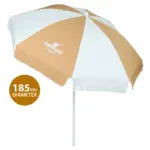 Beach umbrella 185cm - beige - Image 3