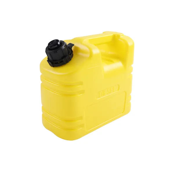 9 Fuel Can Camouflage 5L - yellow PORTABLE SHOWERS & WATER CONTAINERS - Image 1