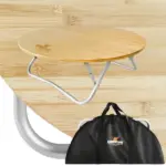 Camouflage Circular Bamboo Table - Image 2