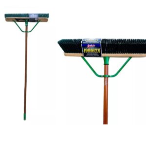Quickie Jobsite Medium Surface Push Broom