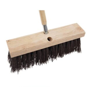 16" High Quality Street Broom with Handle