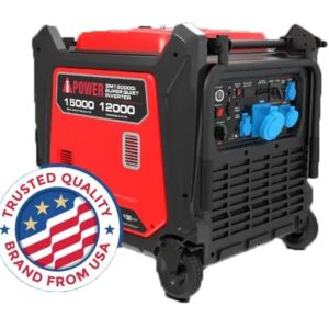 iPower 15000W Silent Gasoline Generator