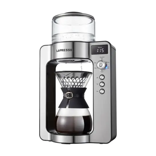 Lepresso Automatic Pour Over Brewing - Silver