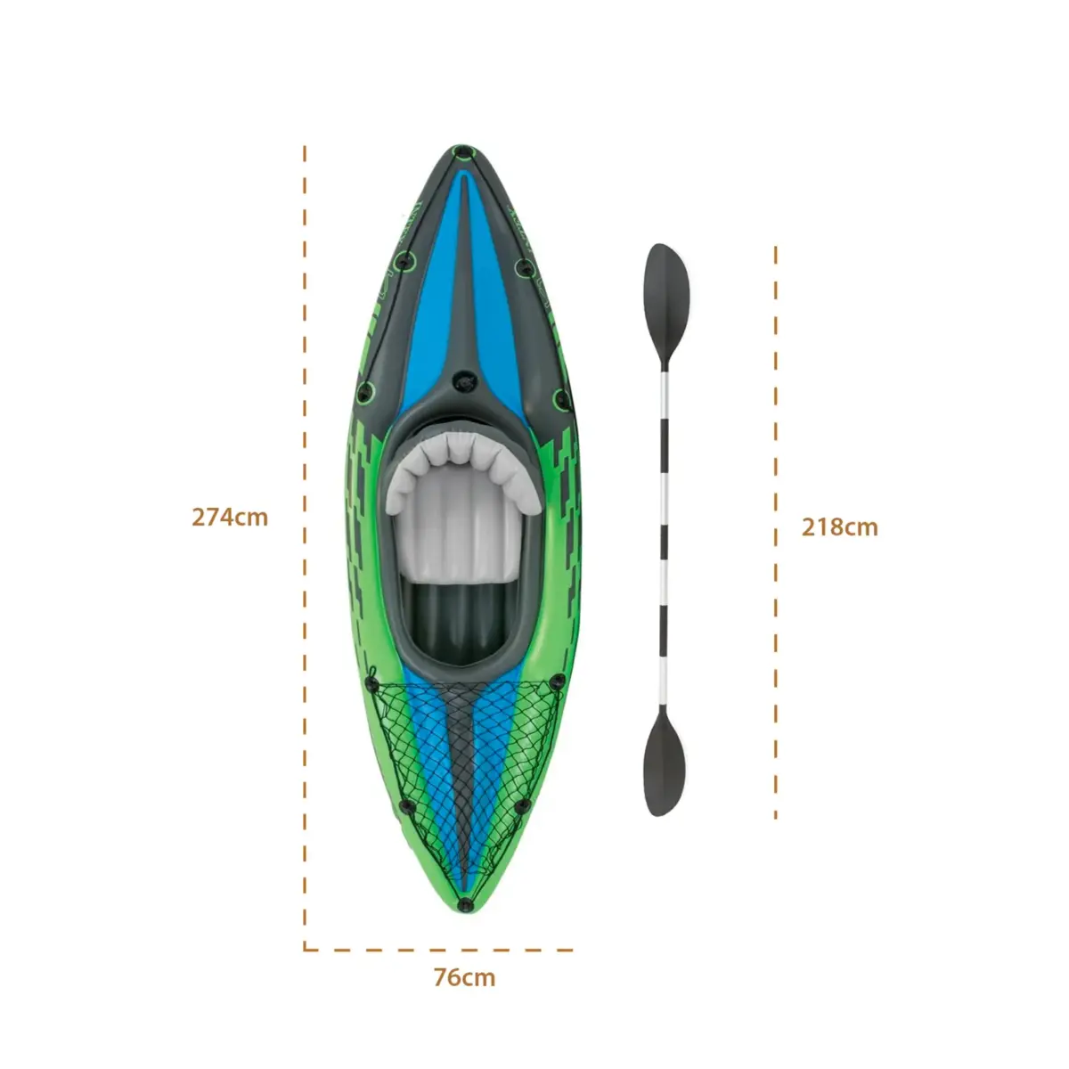 INTEX Challenger K1 Kayak 68305NP - Image 3