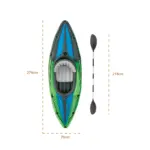 INTEX Challenger K1 Kayak 68305NP - Image 3