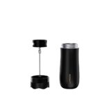 LePresso Insulated Mug with French Press - Black - Image 2