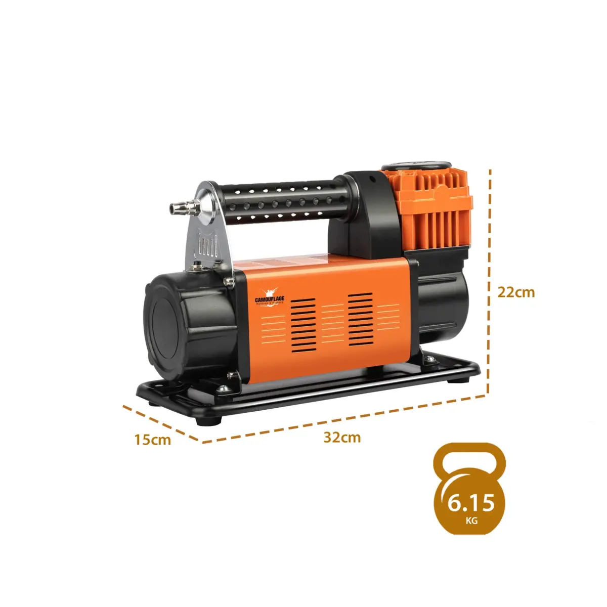 Camouflage Turbo Air Compressor 160L with Sensor - Image 3