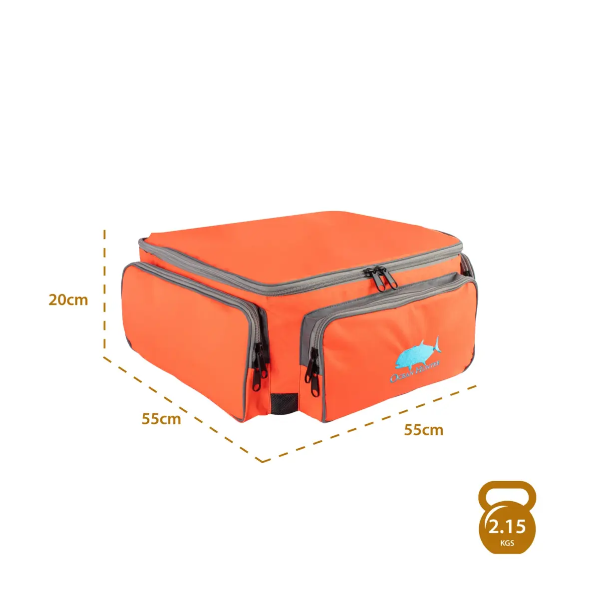 Ocean Hunter Fishing Line Storage Bag - 14 Rollers - Image 2