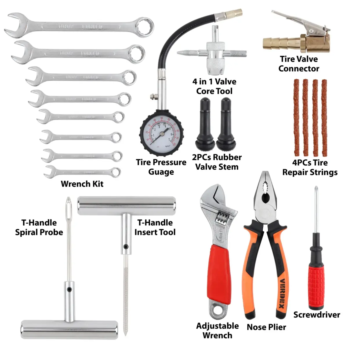 Camouflage Tyre Repair Tool Pack - Image 2
