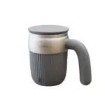 Lepresso Auto Magnetic Stirring Mug 450mL - Gray
