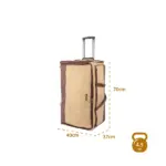 Camouflage Izba Bag with wheels Wooden - Image 2