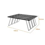 Firestorm Steel Mesh Camping Table - Image 2