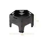 Camouflage Gas Pentagon Firepit - Image 2