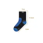 Camouflage Waterproof Kids Socks - Blue XS, XXS - Image 2