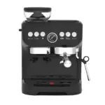 Lepresso Espresso Coffee Maker with Bean Grinder - Black