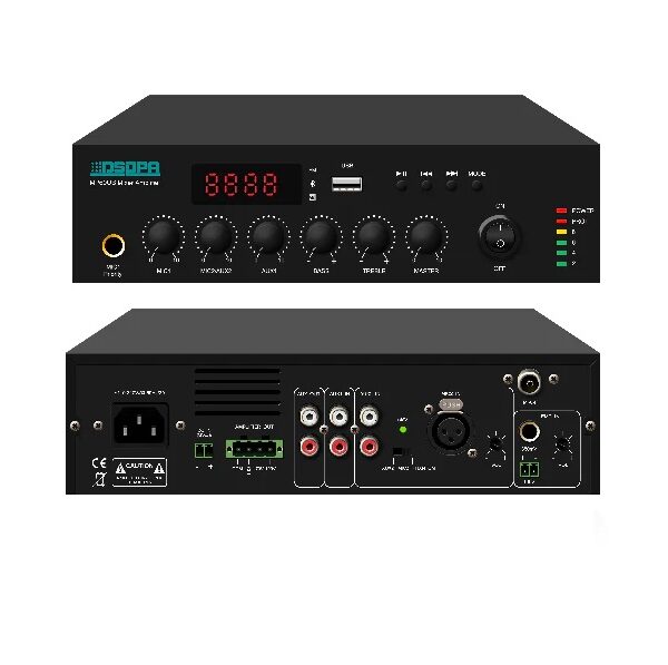 DSPPA 35W Mini Digital Mixer Amplifier