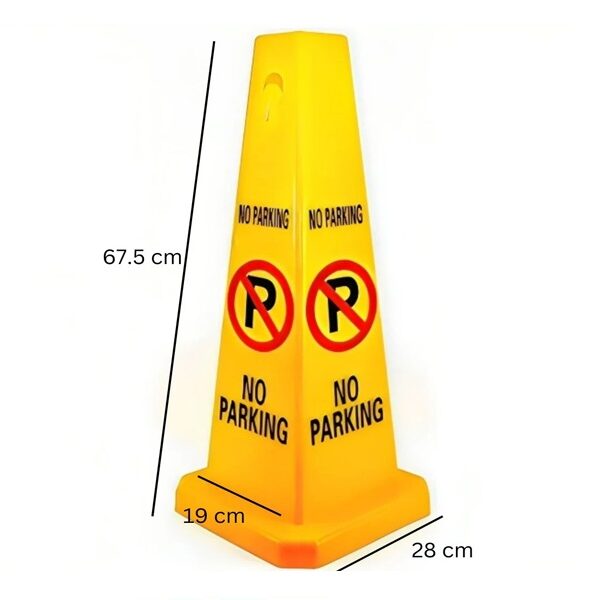 No Parking Traffic Cone
