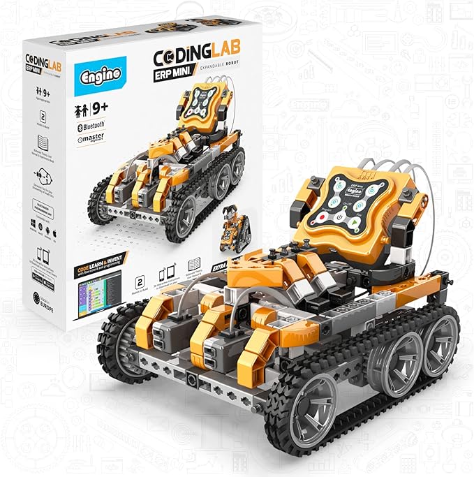 11 Engino ROB20 ERP Mini Robotics Platform Coding Starter-Kit, Multicolour - Image 1