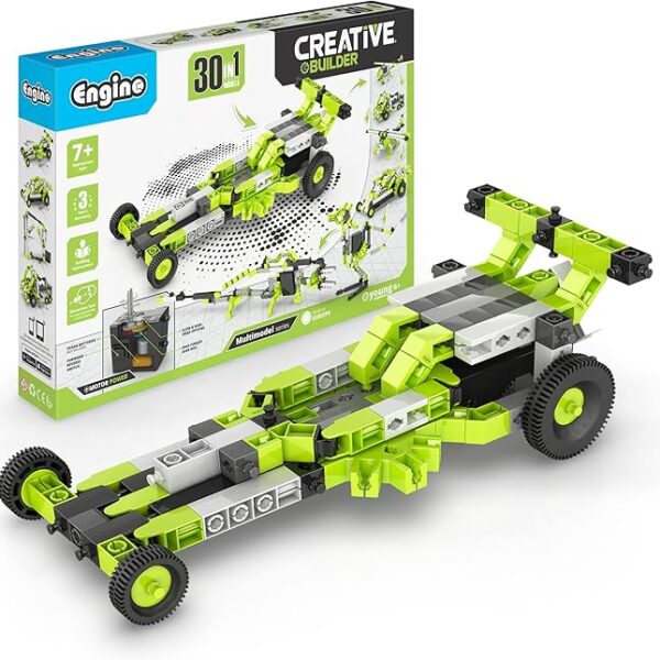 Engino- Inventor Stem Toys, 30 Motorized Models, Educational Playset for Kids 7+, Stem Projects for Kids, Building Toys, Gifts for Boys & Girls