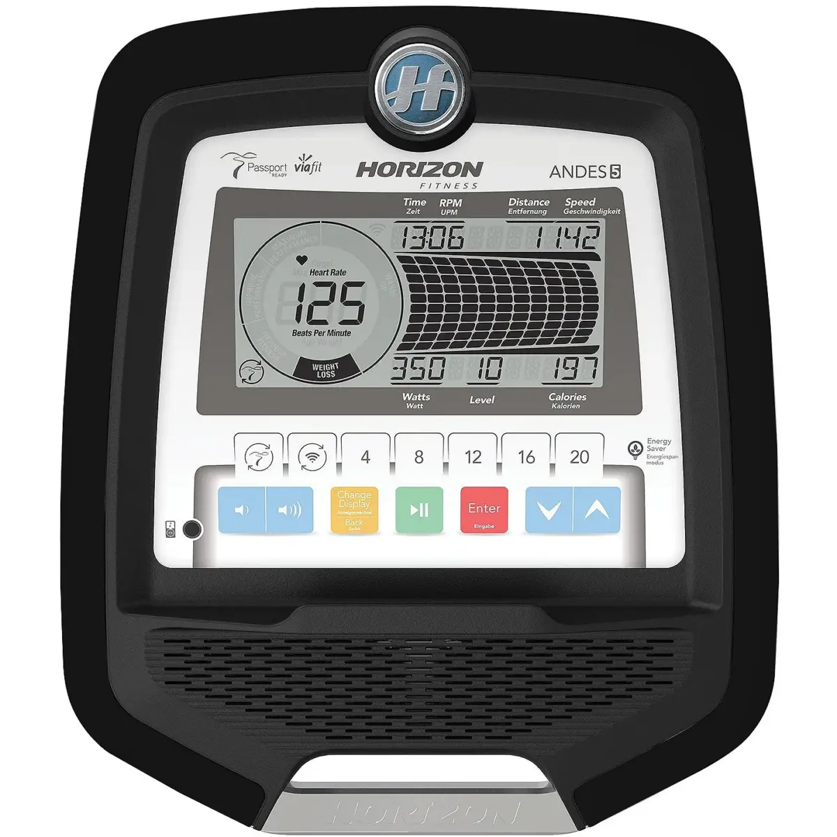 Horizon Fitness ANDES 5 Elliptical Cross Trainer - Image 2