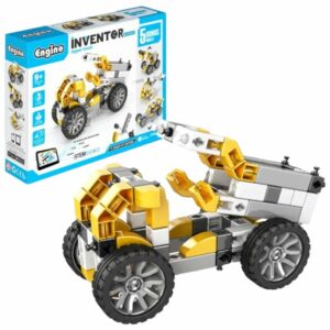 Engino Inventor Mechanics Tipper Truck Construction Toy for Ages 9+, Includes 5 Bonus Models