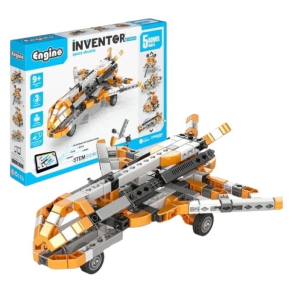 ENGINO - INVENTOR MECHANICS SPACE SHUTTLE WITH 5 BONUS MODELS