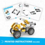 Engino Inventor Mechanics Tipper Truck Construction Toy for Ages 9+, Includes 5 Bonus Models - Image 3