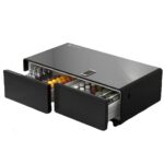 Powerology Coffee Table Fridge Powerful 40W Speakers 135L