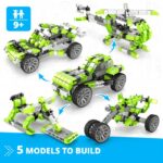 Engino Inventor Beach Buggy with 5 Models Mechanics and Construction Toy - Image 3