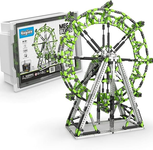Engino | MEGA Builds: London Eye Construction Toy, Building Kit for Kids 9+