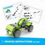 Engino Inventor Beach Buggy with 5 Models Mechanics and Construction Toy - Image 4