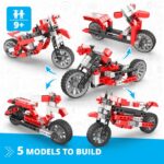 ENGINO - INVENTOR MECHANICS CUSTOM BIKE WITH 5 BONUS MODELS - Image 3