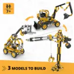 Engino Creative Builder Tall Crane Machinery Motorized Set - Image 3