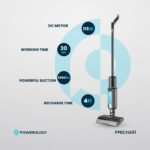Powerology Dual Design - Cordless Vacuum & Mop - Black - Image 2
