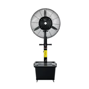Powerology Industrial Fan Mist Spray & Humidifier - Black