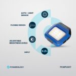 Powerology Clip-on LED Light - Black - Image 3