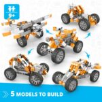 ENGINO - INVENTOR MECHANICS QUAD BIKE WITH 5 BONUS MODELS - Image 3