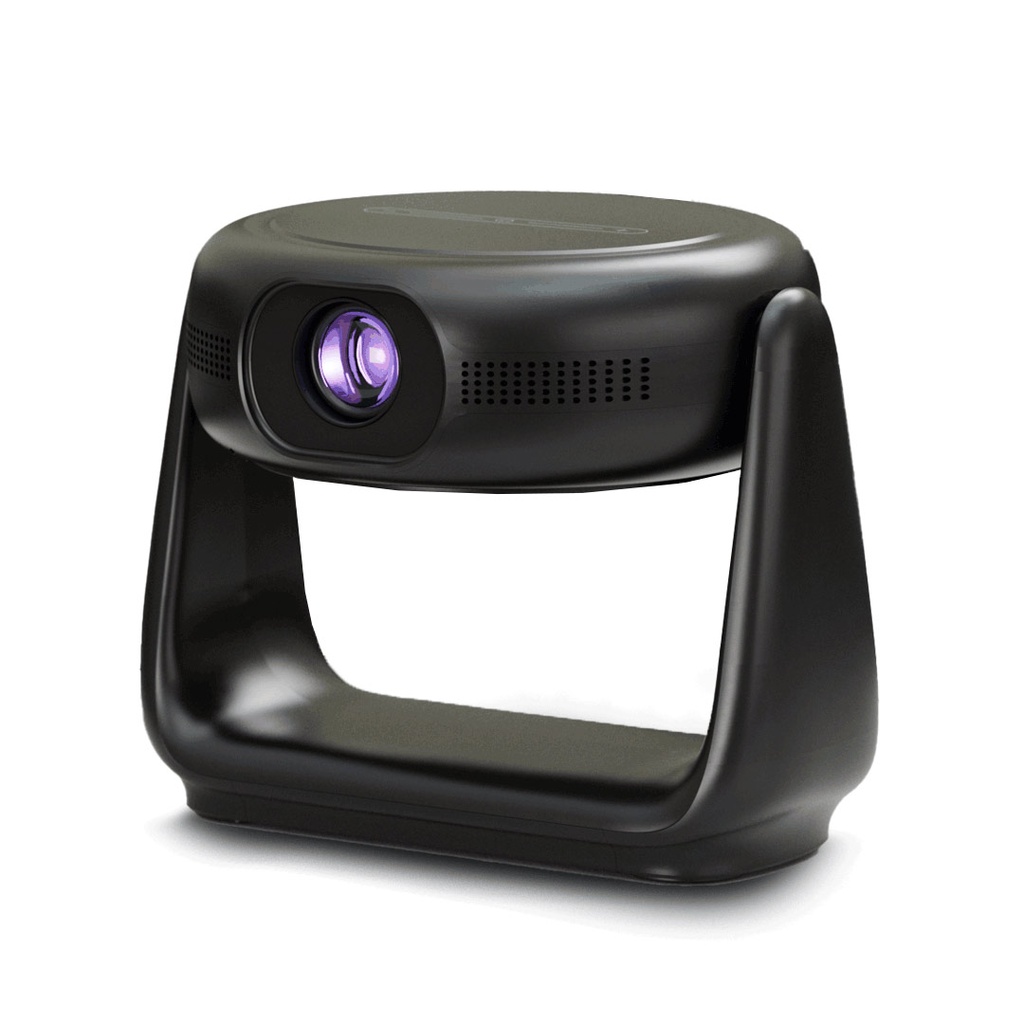 8 Powerology 300 Ansi Lumens Full HD Portable Projector with Built-in Battery and LCD light - Image 1
