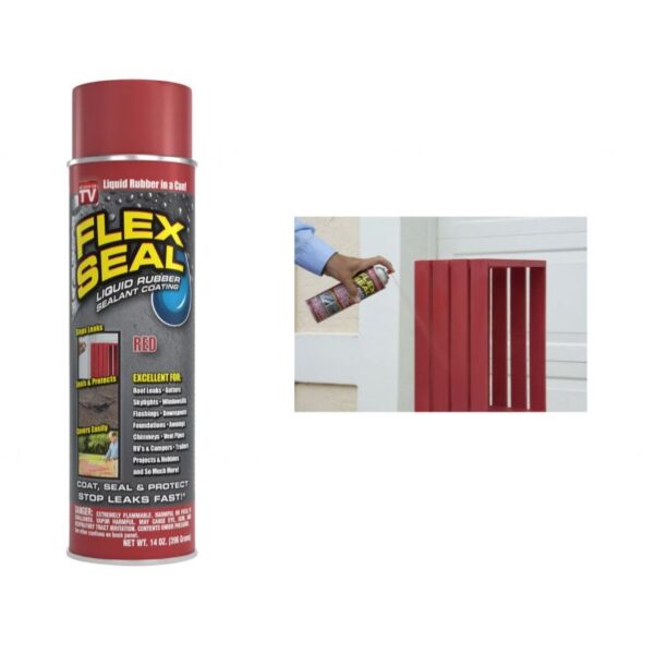 Flex Seal Liquid Rubber Coating Spray - Red