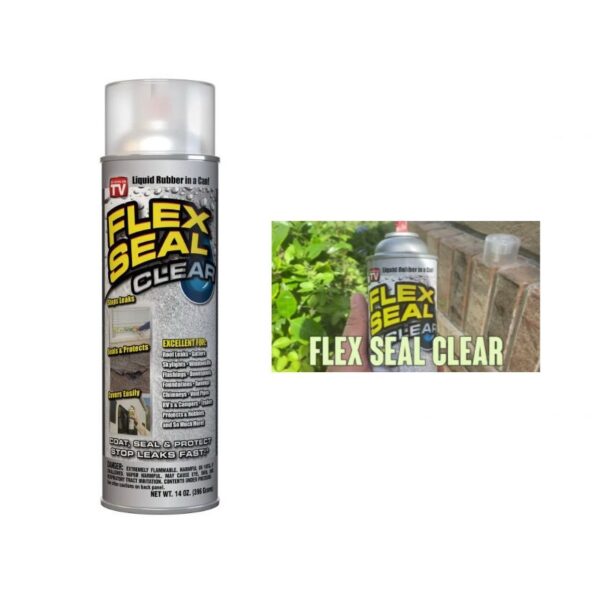 Flex Seal Liquid Rubber Coating Spray - Clear