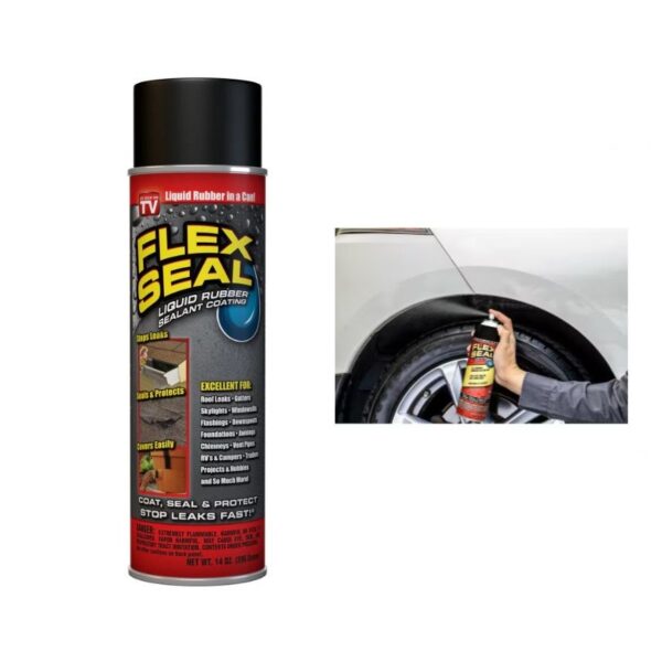 Flex Seal Liquid Rubber Coating Spray - Black