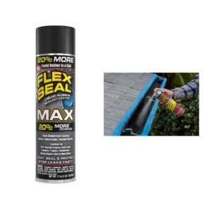Flex Seal Max Liquid Rubber Coating Spray - Black