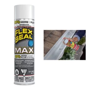 Flex Seal Max Liquid Rubber Coating Spray - White
