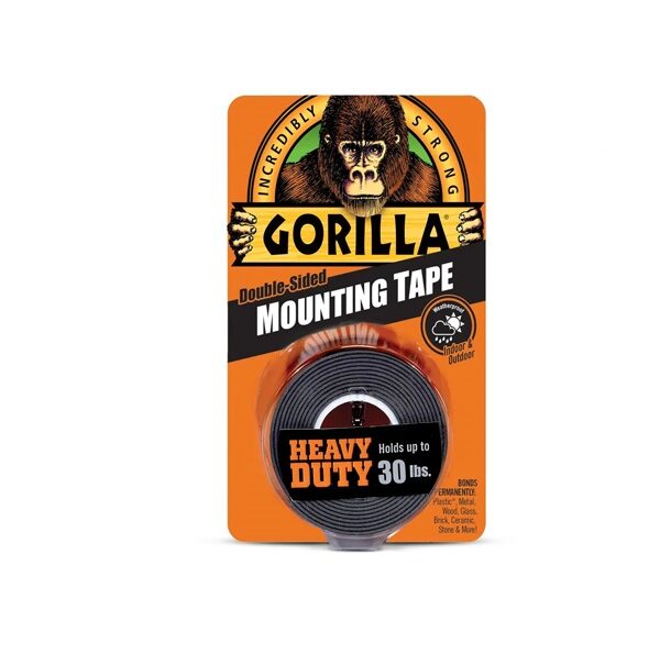 Gorilla Black Double Sided Adhesive Tape