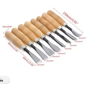 KDS 8pcs Wood Carving Chisel Set