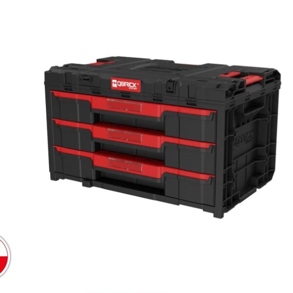 Qbrick System 3 Drawer Toolbox