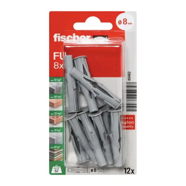 FISHCHER FU 8X50 K /BLISTER/ PLUG 12PCS