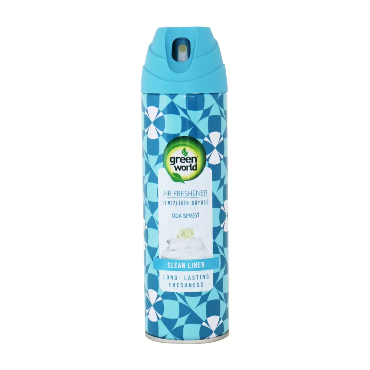 Green World Clean Linen – Air Freshener – 1×12 – 500ml - Image 1
