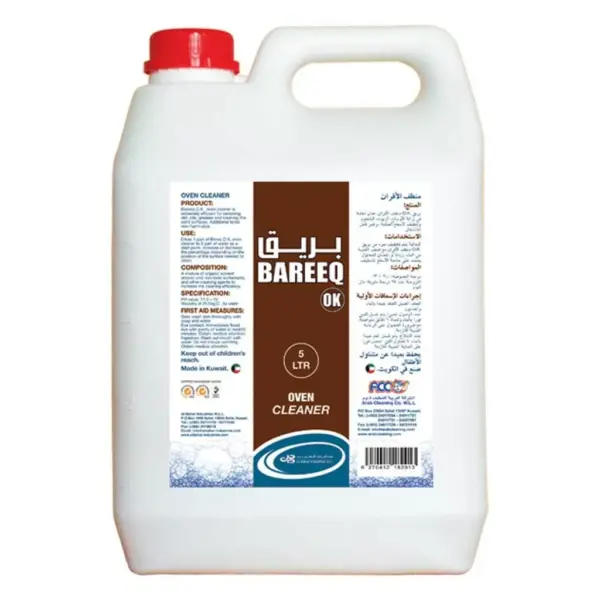 Oven Cleaner  Bareeq Ok 4 x 5ltr