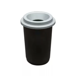 Plafor 50L, Recycling Bin, Trash Bin, Eco Bin – Silver Color